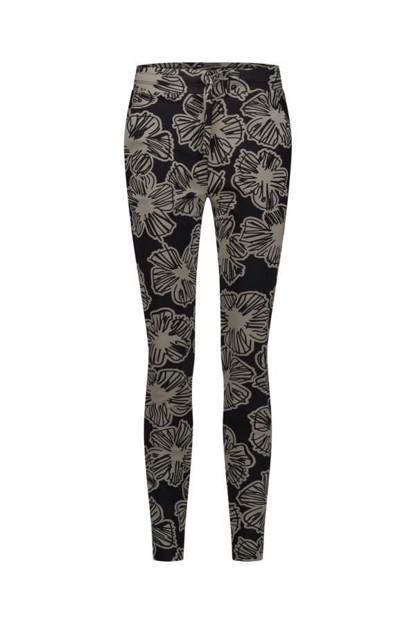 Stairdown flower trousers